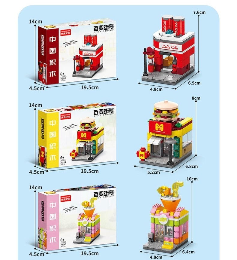Cola Corner | 103 pieces | DIY Block toy