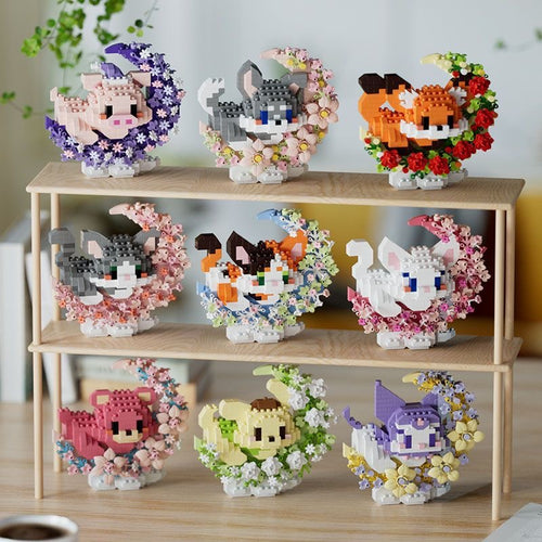 Bloom Cat | Cute Moon | 484 Pieces