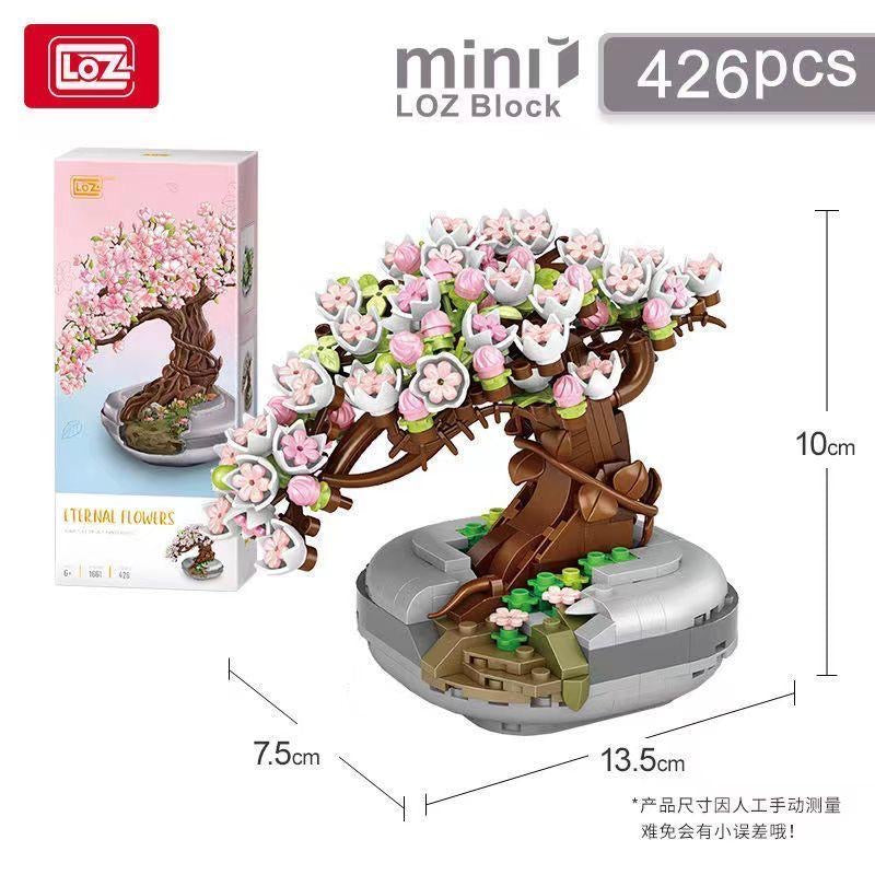 Eternal Flower Loz Block Set | 426 pieces