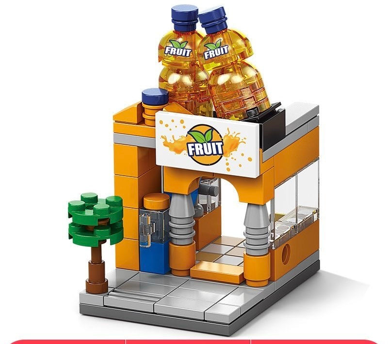 Fanta Station | 97 pieces | DIY Block toys