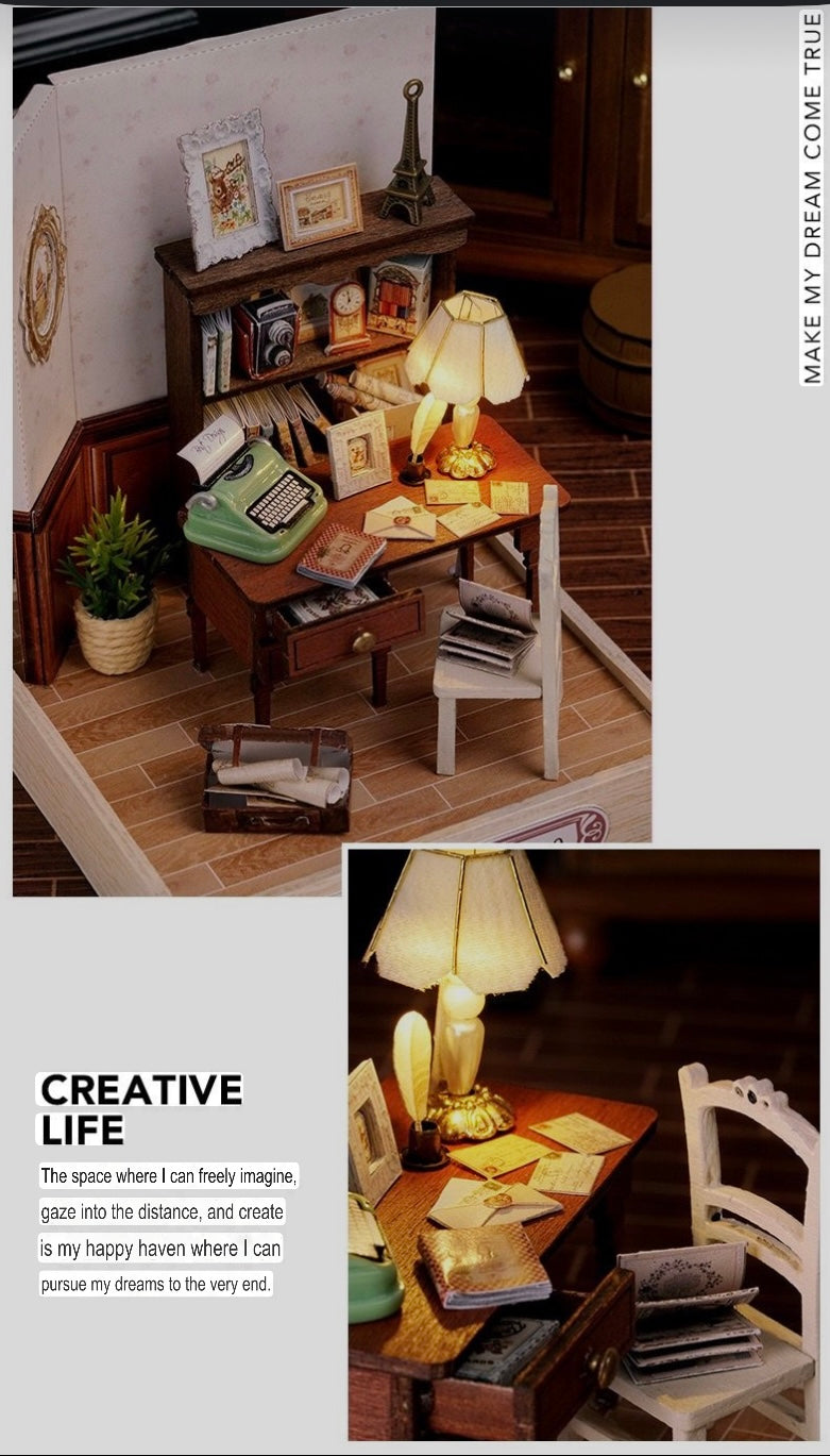 Elegant Studio | DIY Miniature Home Kit