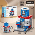 Pepsi Drink Hub| 99 pieces | DIY Block toys