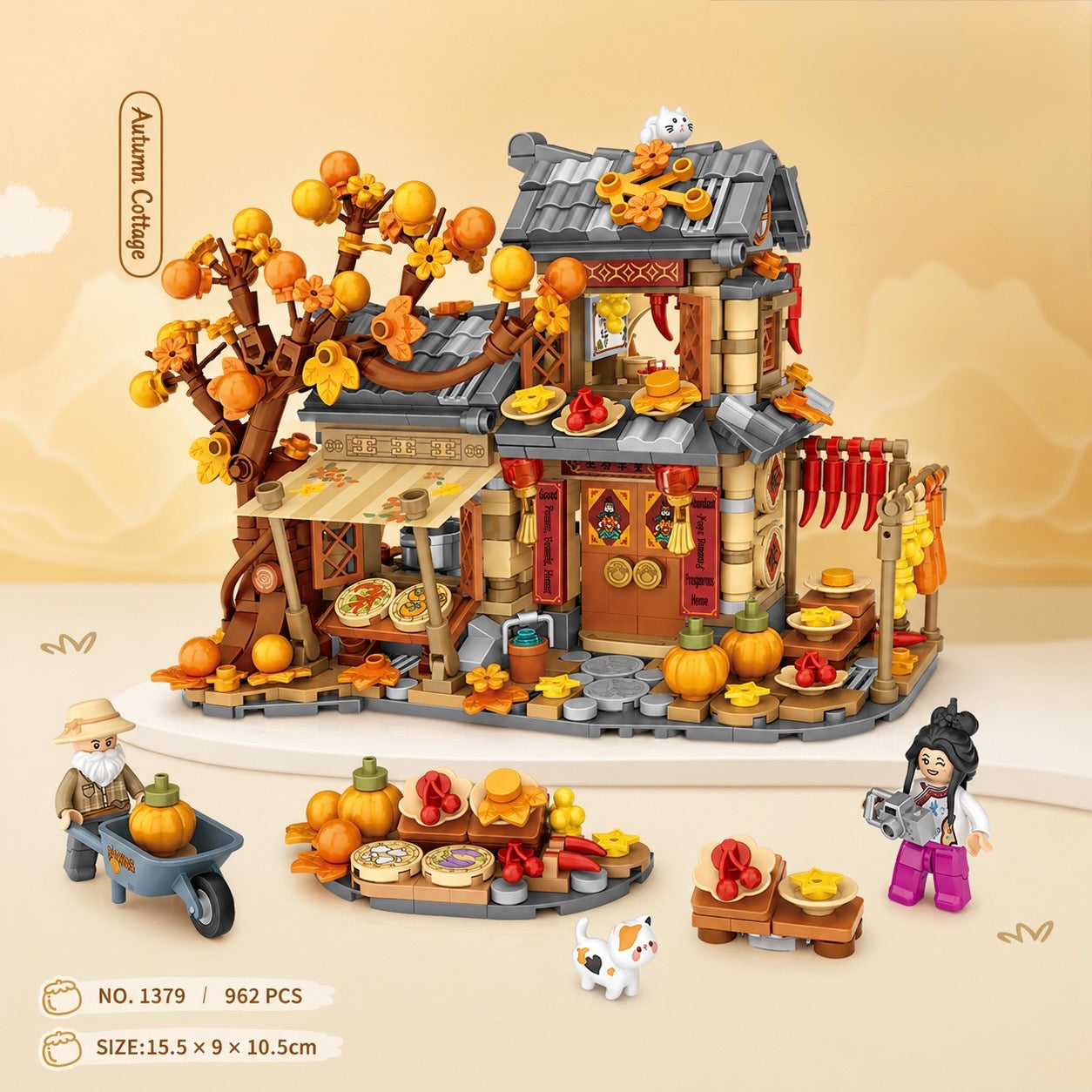 Autumn House | 962 pieces | Loz Blocks Set