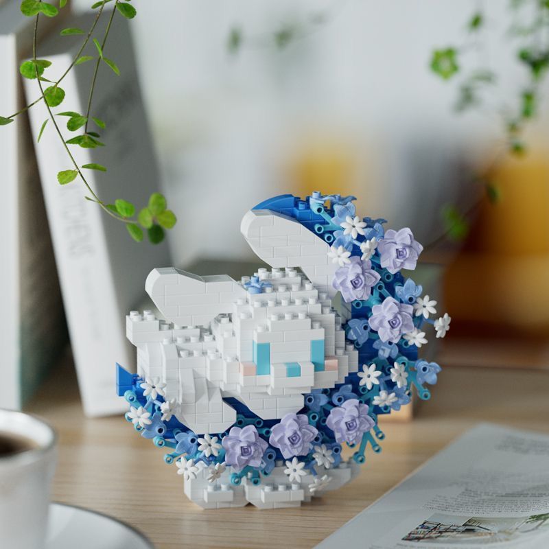 Bloom Bunny | Cute Moon | 469 Pieces