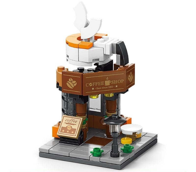 Coffee Lounge | 129 pieces | DIY Block toys