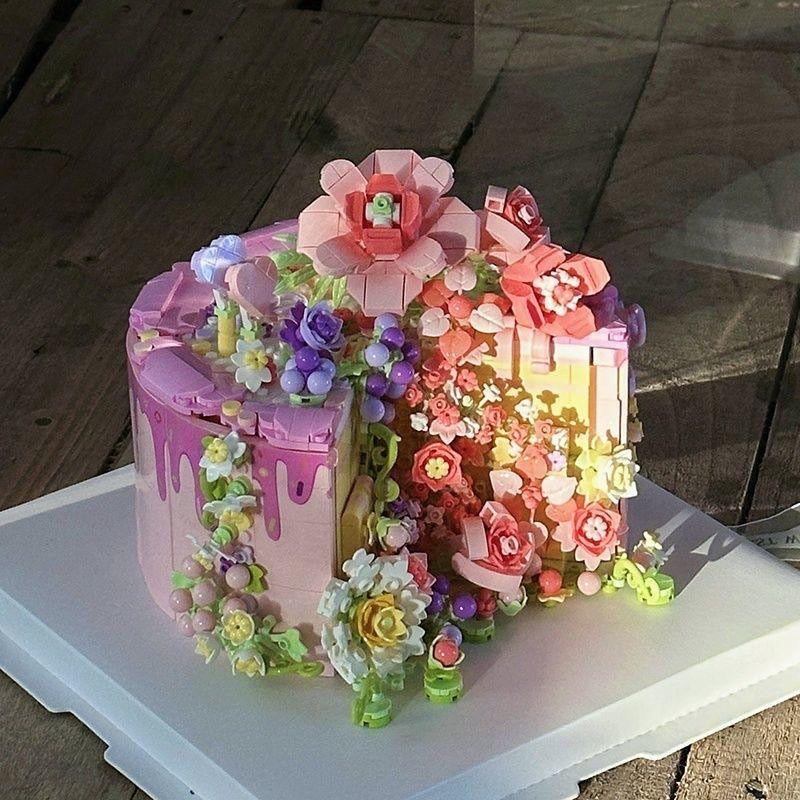 Floral Cake | Bit Blox | DIY Block set