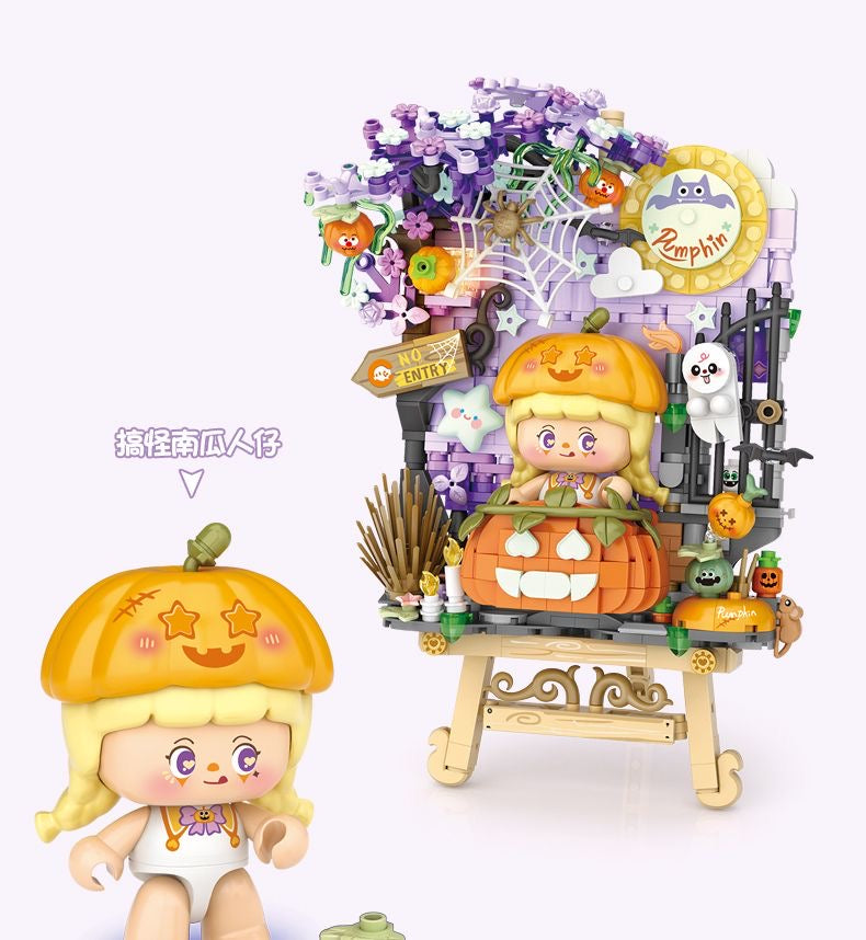 Pumpkin Hollow | 621 pieces Loz Block Set