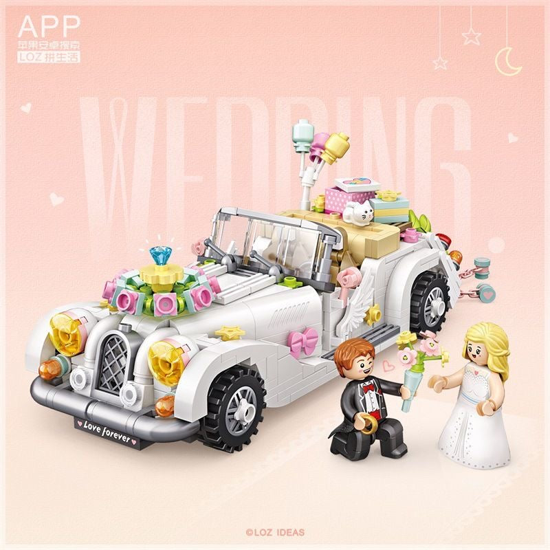 Wedding Car Loz Block Set | 676 Pieces