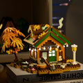 Woodland Retreat | Forest Log Cabin | 781 Pieces Block Set