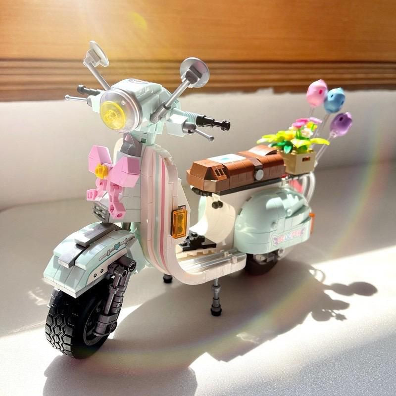 Scooter Loz Block Set | 673 pieces