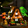 Pine Retreat | Forest Log Cabin |  721 Pieces Block Set