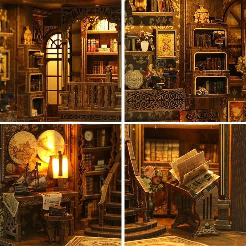 Vintage Library | DIY Miniature Model