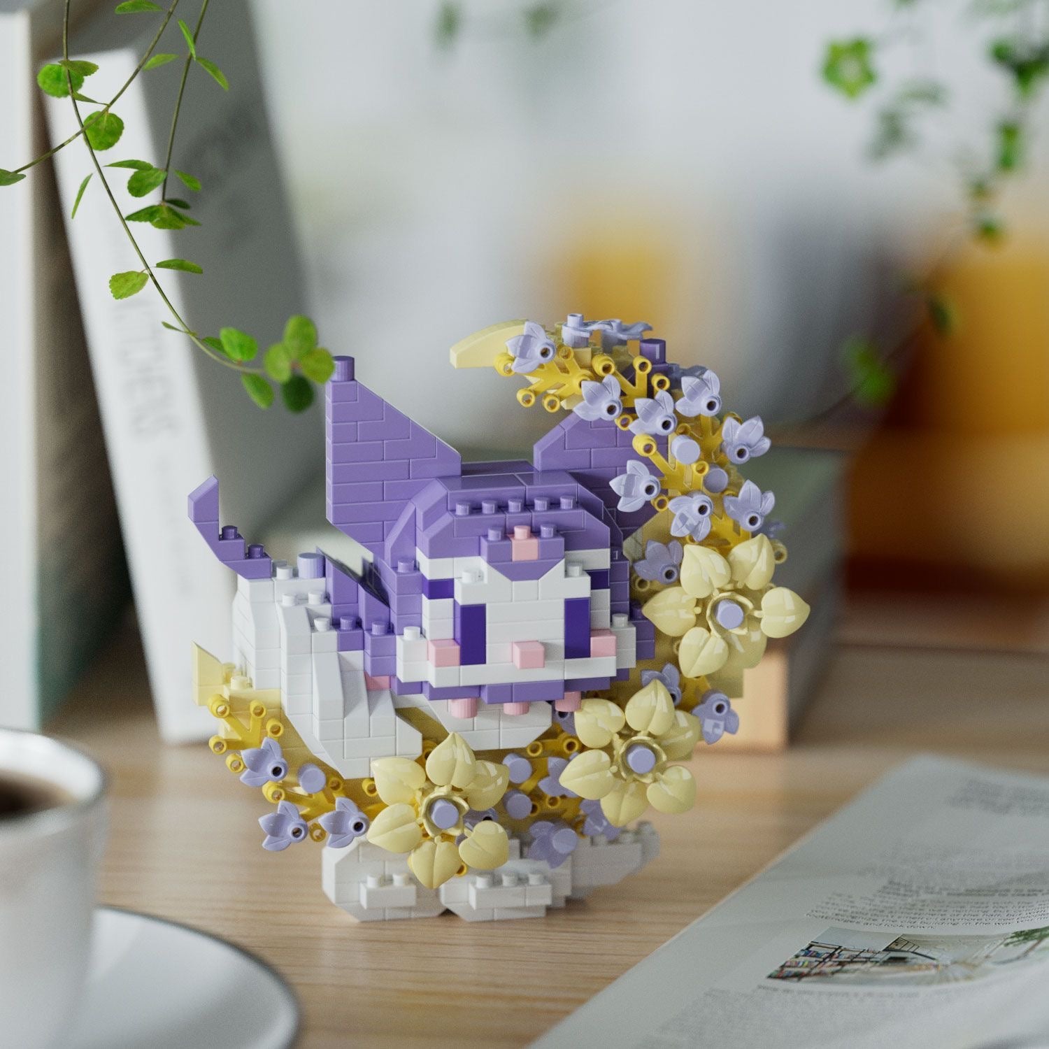 Bloom Kuromi | Cute Moon | 467 Pieces