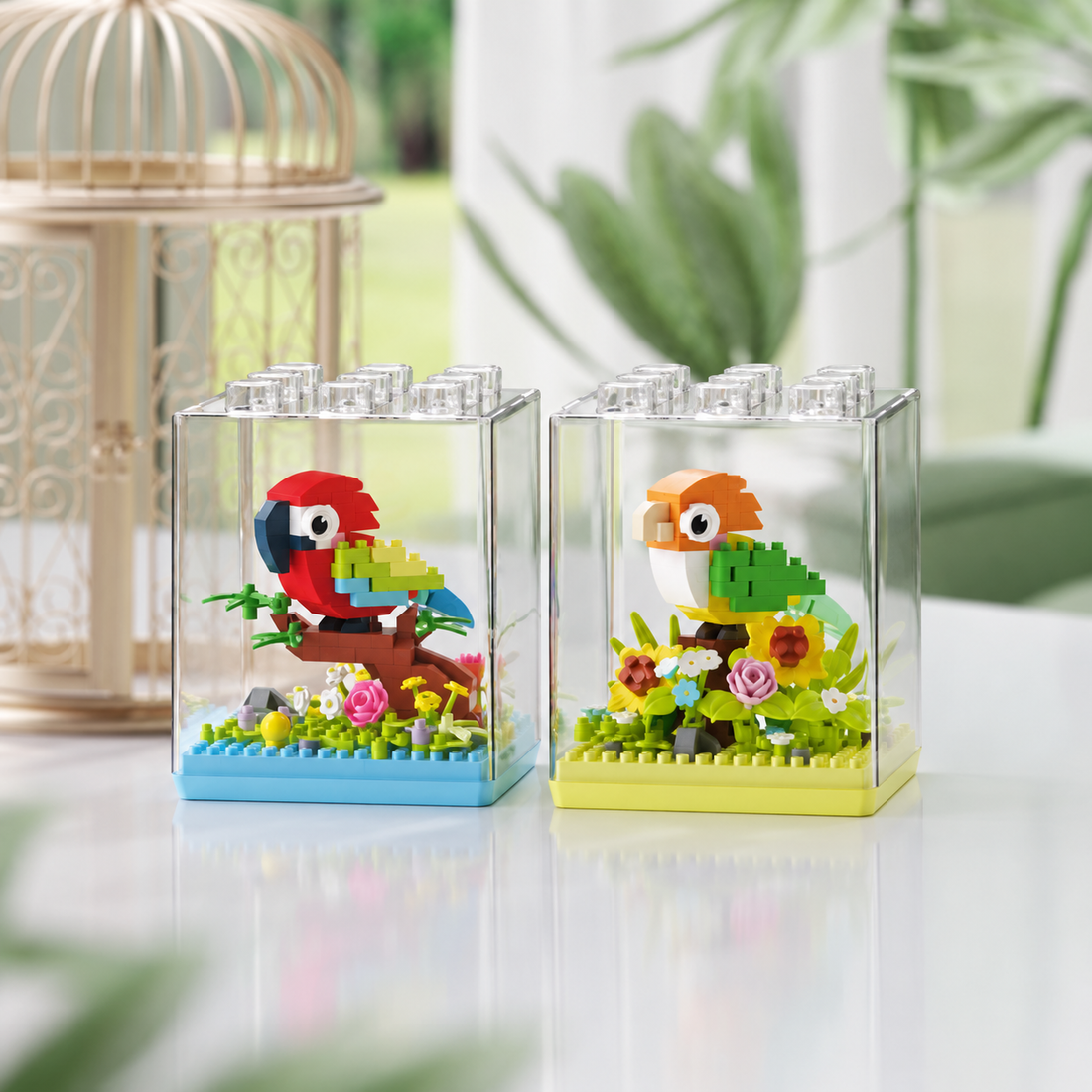 Macaw DIY Block Set