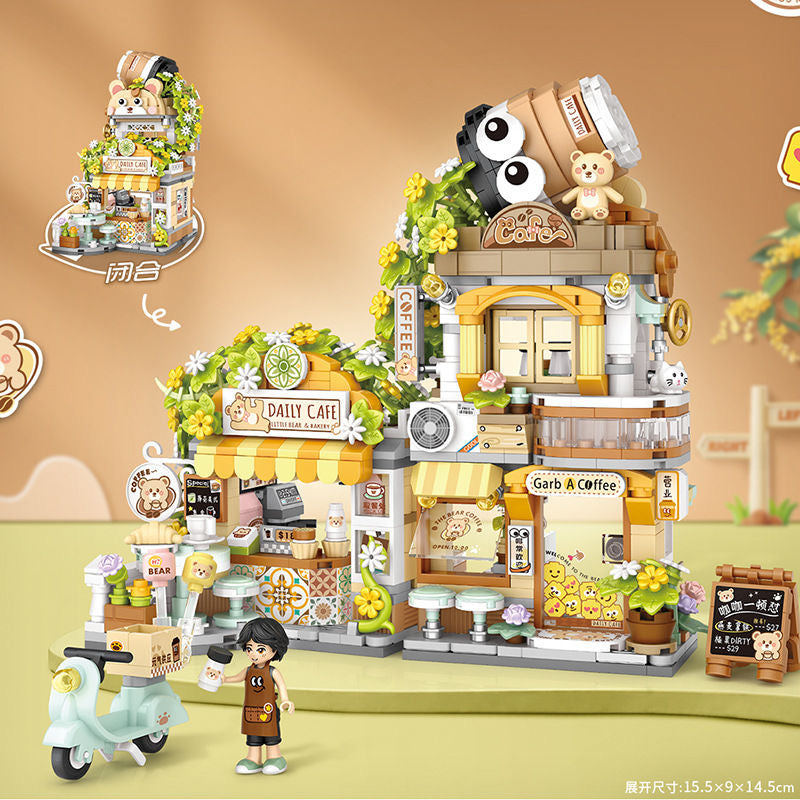 Teddy’s Coffee House (1077 Pieces)